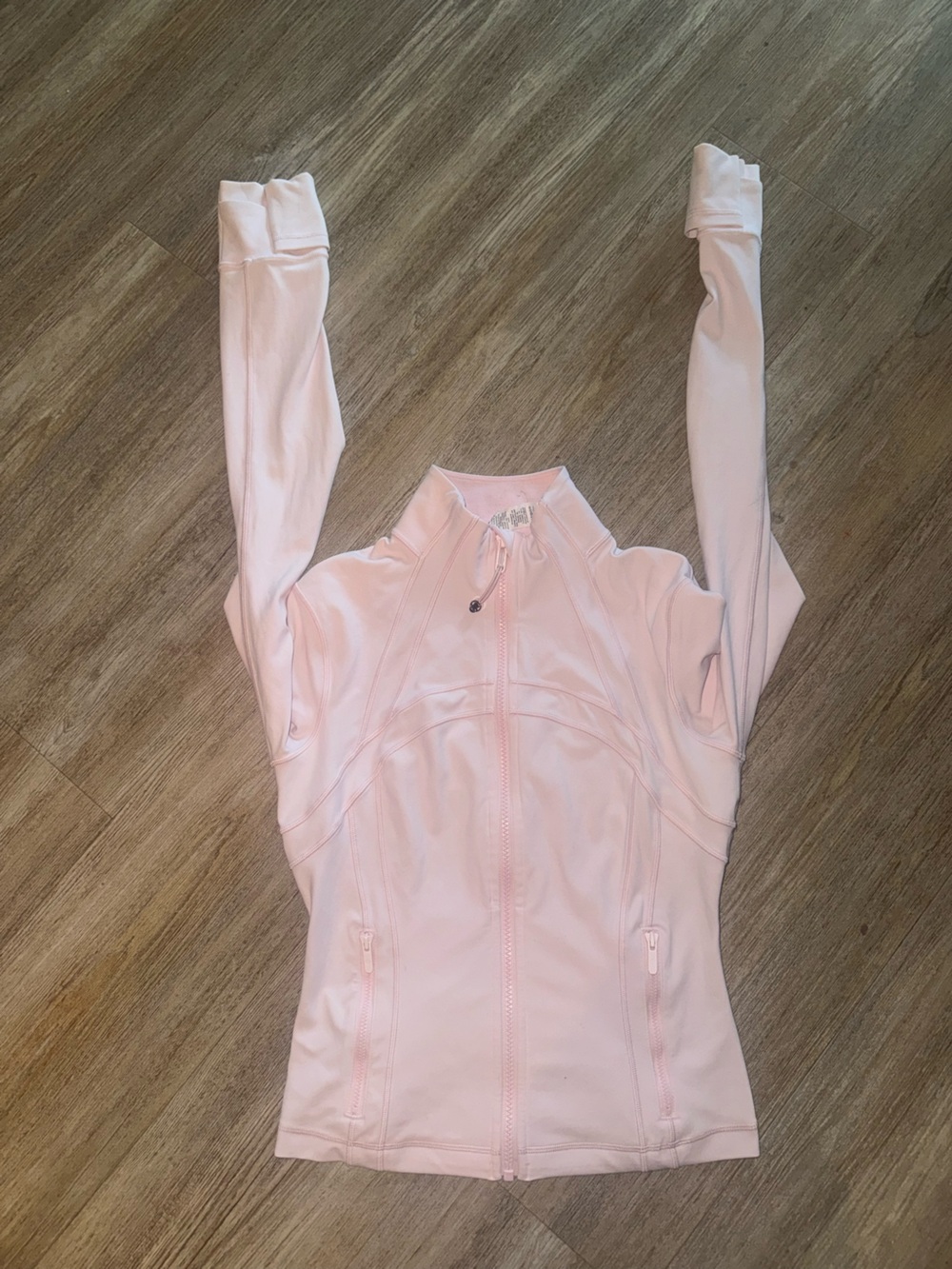 lululemon athletica Light Pink Full-Zip Jacket